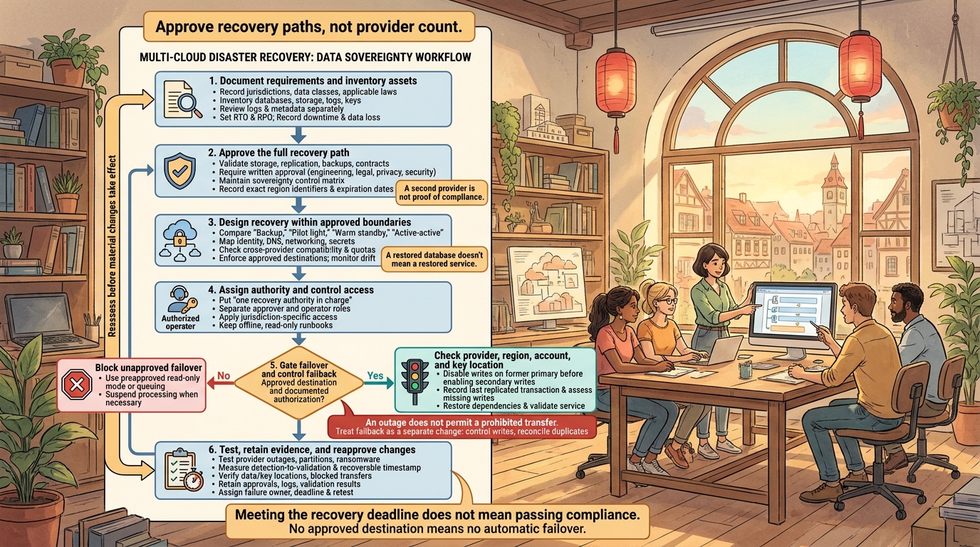 Multi-Cloud DR: Sovereignty-First Recovery Workflow